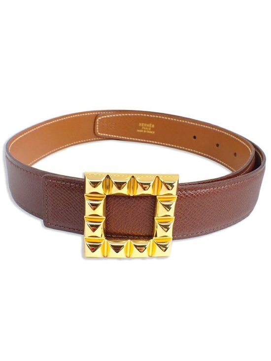 Hermes Belt Round Gold main image 6